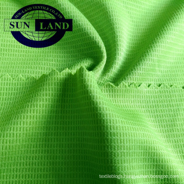 sport clothing 100% polyester weft knit quick dry yarn type moisture wicking fabric